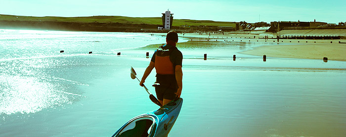 The sea kayaker